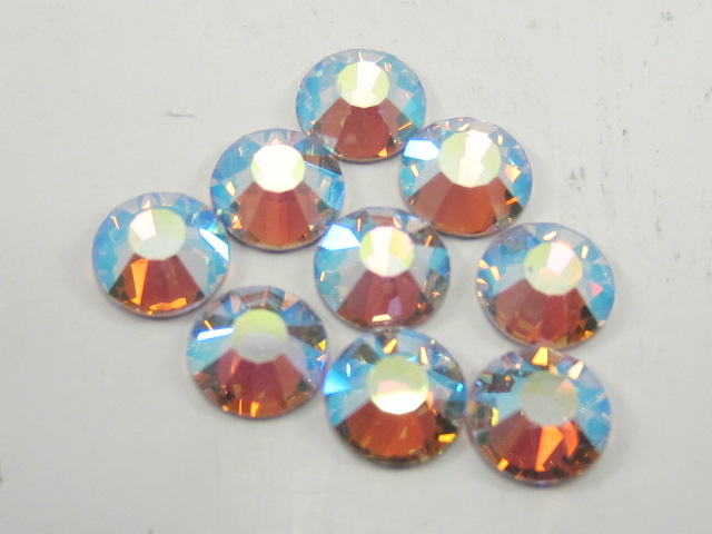 72 pcs. 20ss PALE LILAC AB (viva) FLATBACK PRECIOSA Rhinestones